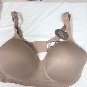 44DD Bra Beige seamless wire free comfort